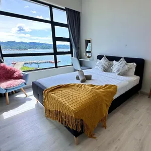 Jq1 Sea & Pool Or View Wifi I Washing Machine For Some Units I Cuckoo Water Jesselton Quay By R2 公寓